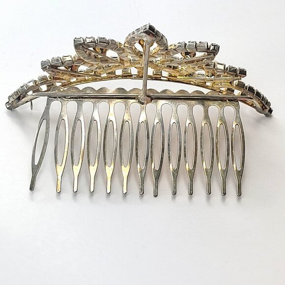 Pearl and Crystal Mini Tiara - Picture 10 of 11